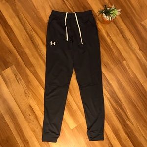 Under Armour Fitted Sweatpants | Gray